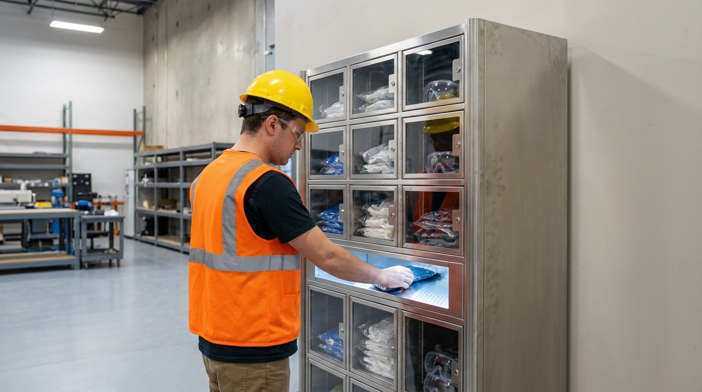 Оборудование для автоматизации обеспечения СИЗ — выдача и учёт